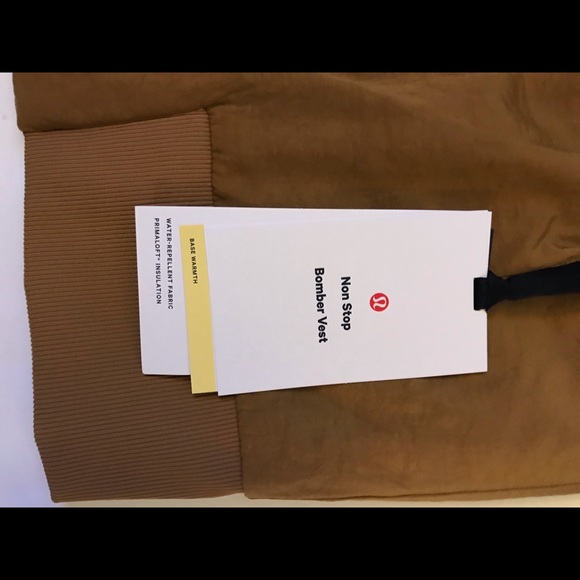 Lululemon Athletica Non Stop Bomber Vest - Picture 3 of 3